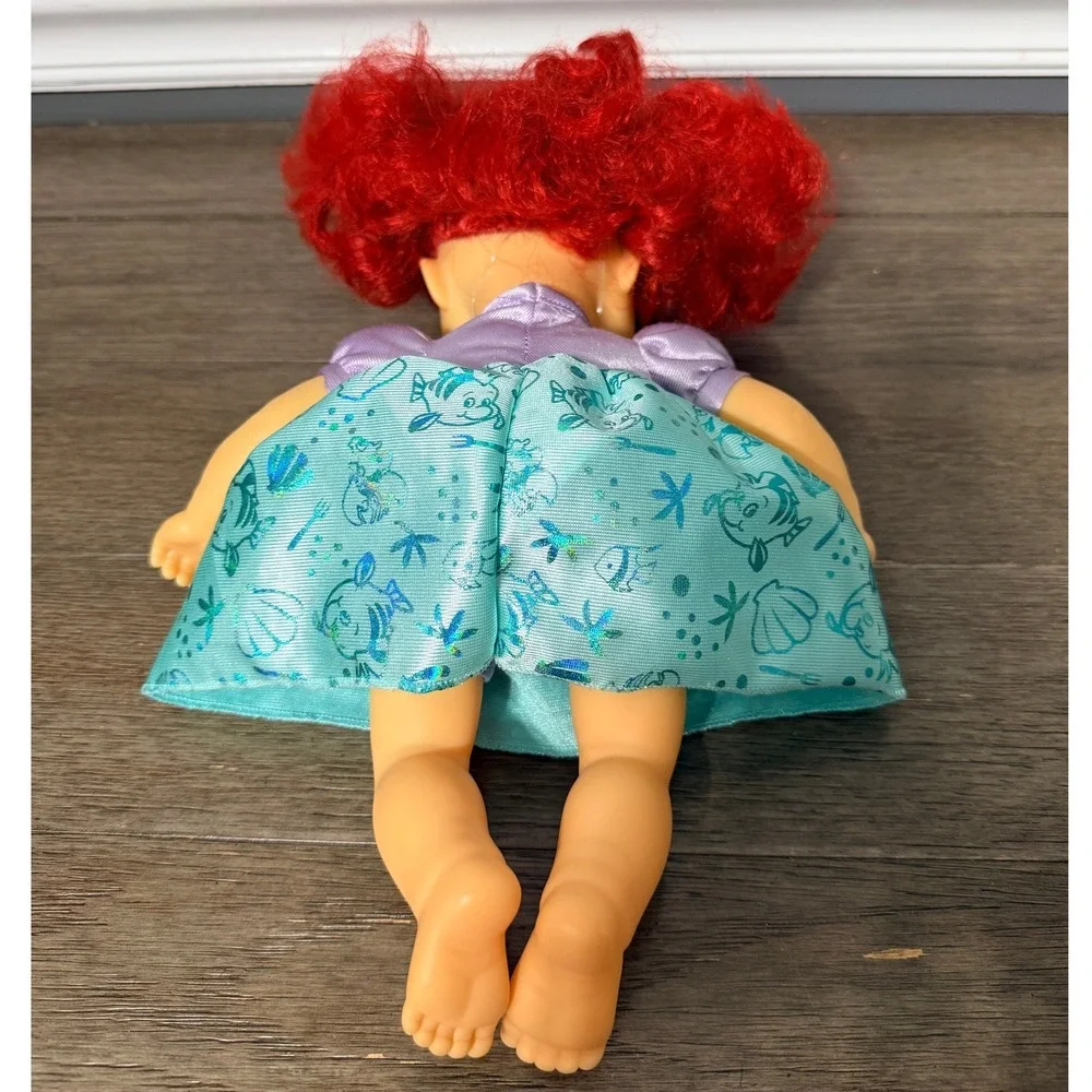 Disney Princess Ariel Baby Doll Jakks Pacific The Little Mermaid Red Hair Toy‎